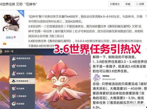 原神最新爆料3.6,神秘新角色揭晓，探索未知领域，开启奇幻冒险之旅